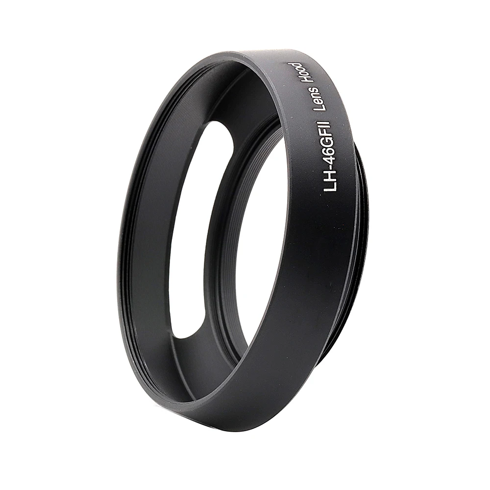 Sostituzione Lh-46Gfii Del Paraluce Del Metallo Per Le Lenti Di Panasonic Lumix G 20Mm F/1.7 Ii & 14Mm F/2.5 Asph