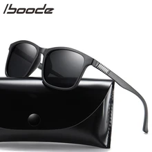 IBOODE, Ретро стиль, поляризационные солнцезащитные очки для женщин и мужчин, водительские очки, Ретро стиль, квадратные солнцезащитные очки, роскошный бренд, дизайн, анти-УФ очки