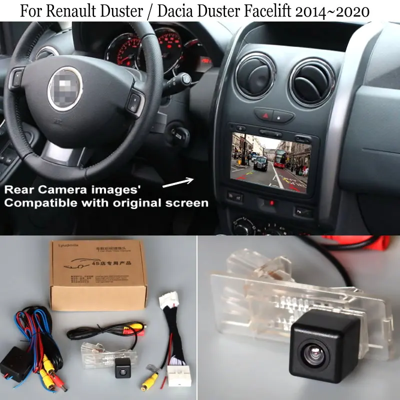 24-контактный кабель адаптера для Renault Duster / Dacia Facelift 2014 ~ 2020 оригинальный экран