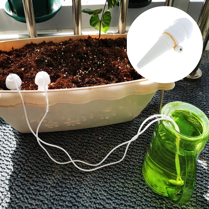

2PCs Automatic Drip Irrigation Seepage Sprinkler for Potted Plant Self Watering