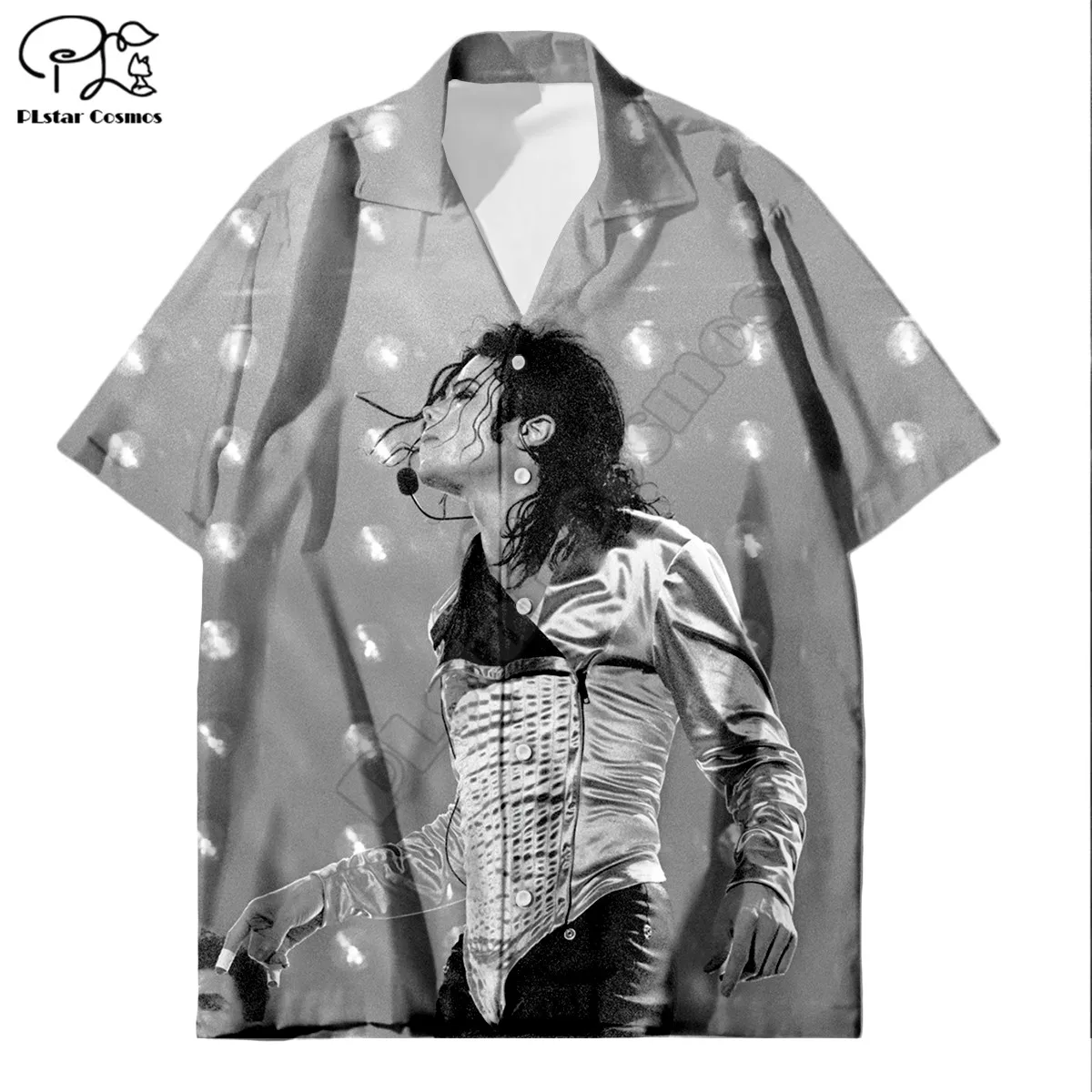 Michael Jackson beach summer Fashion Short sleeve Printed 3d Mens Shirt Harajuku Tee hip hop shirts drop shipping