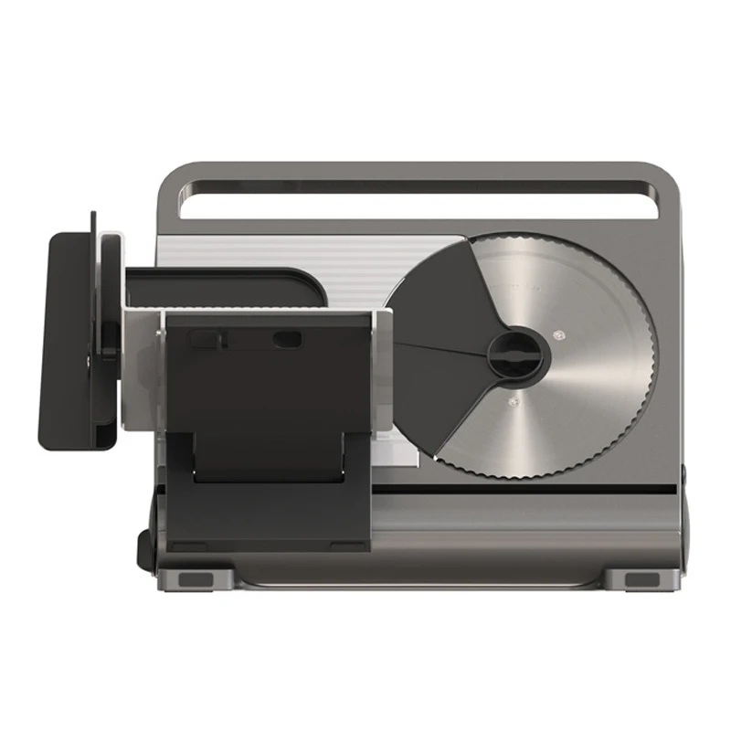 220V Electric Meat Cutter Multifunctional Folding Slicer Home Lamb Roll Frozen Meat Vegetable Fruit Bread Ham Slicer 6