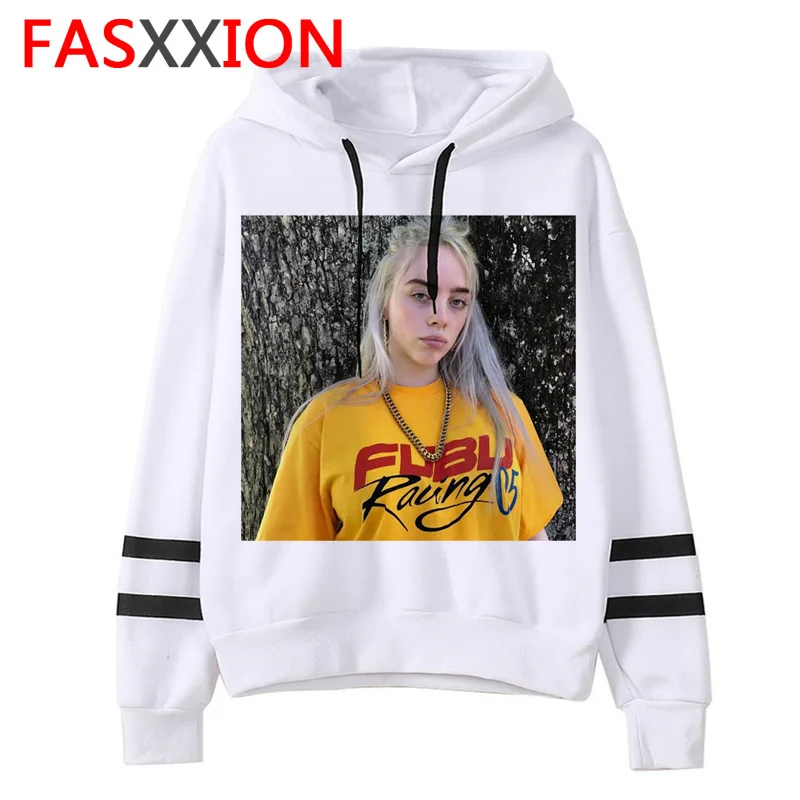 Billie Eilish Толстовка для женщин/мужчин эстетические толстовки ulzzang графическая забавная одежда уличная Корейская с капюшоном негабаритная уличная одежда