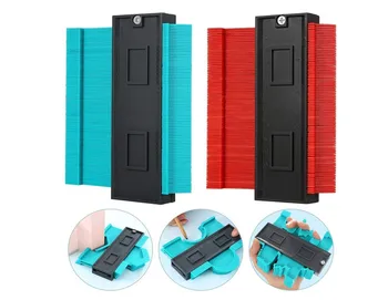 

Elastic Shape Contour Gauge Duplicator Carpenter Tools Measuring Ruler Master Outline Gauge Plastic Profile Copy Duplicate Tool