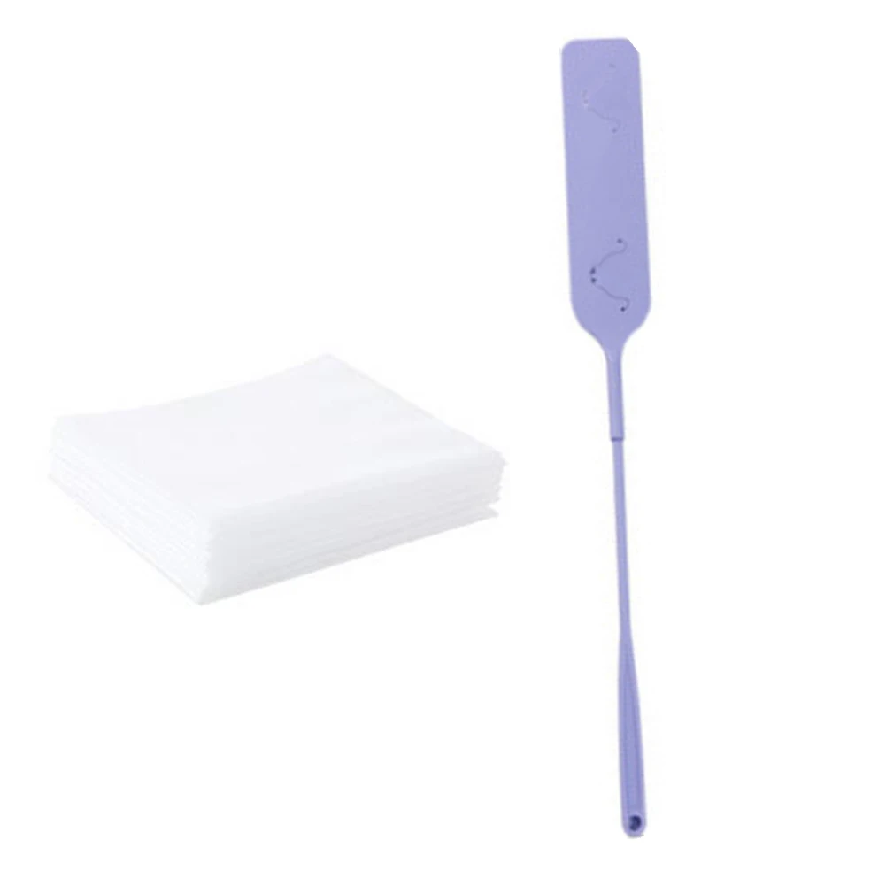 Cleaning Set Long Corner Non-Woven Flat Electrostatic Mites Dusting Brush Hair Remover Sofa Furniture Household Cleaning Tool - Цвет: Фиолетовый