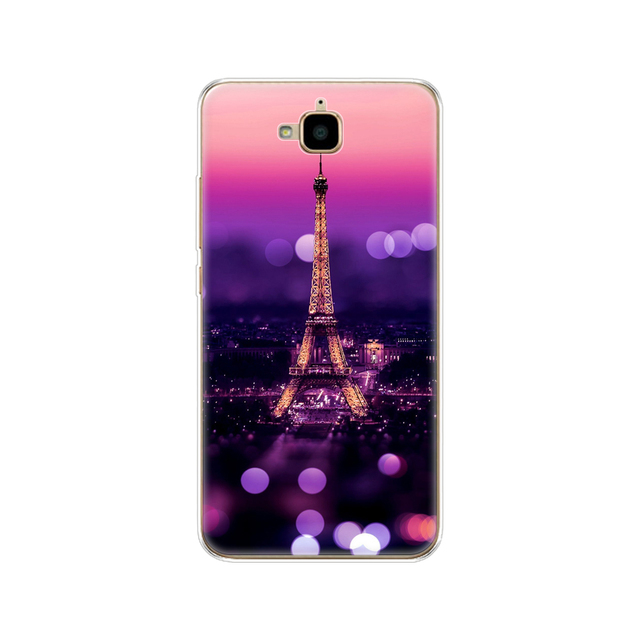 for Huawei Honor 4C Pro Case Honor 4C Pro Cover Soft Silicone Back Case for Huawei Y6 Pro 2015 Case TIT-L01 TIT-TL00 Phone