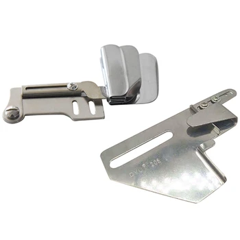 

2 Pcs Sewing Machine Accessories: 1 Pcs Stitching Crimper Upper Cylinder & 1 Pcs Interlock Sewing Machine Hem Device