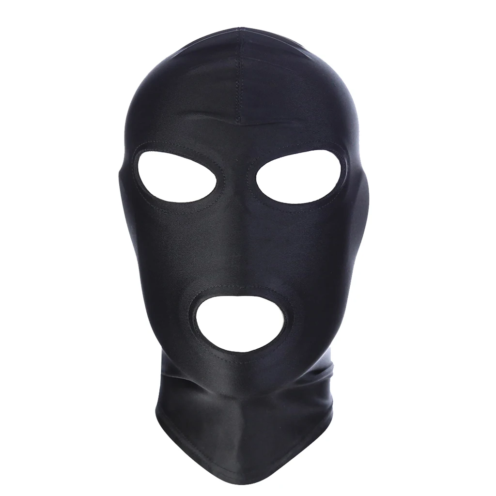 Unisex Men Women Breathable Face Cover Spandex Full Head Costume Mask Hood 02 adult All Saints' Day scary mask