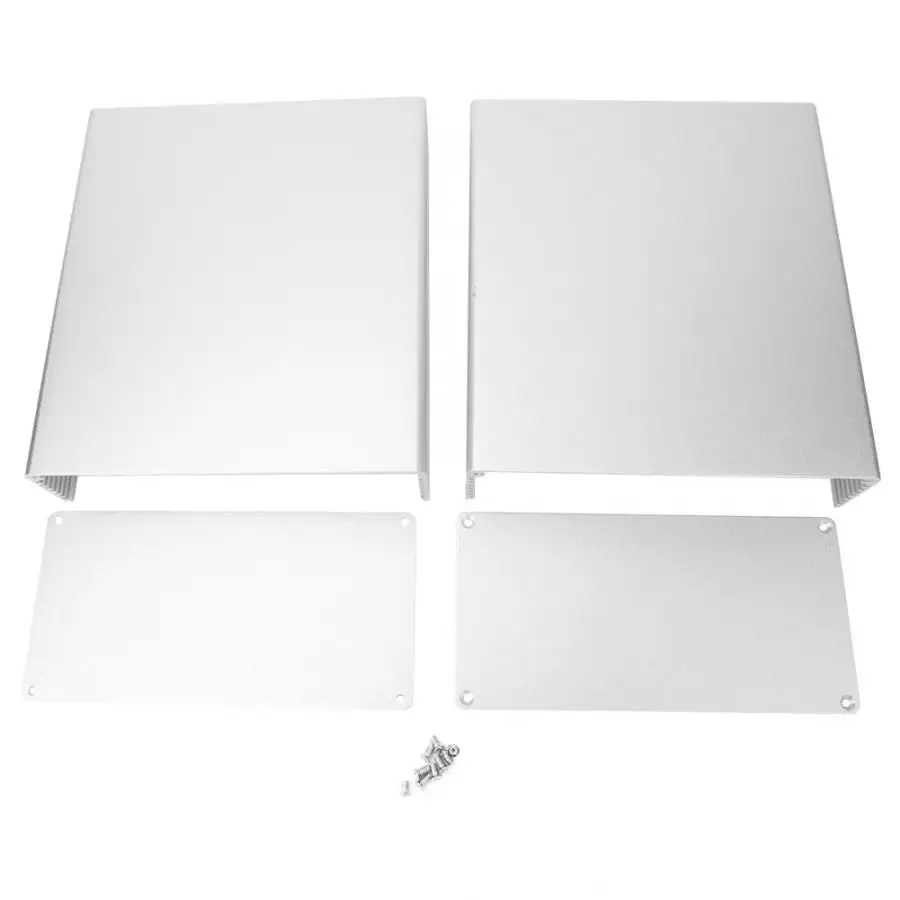 80x160x180 мм распределительная коробка для проводов корпус Электронный DIY проект алюминиевый корпус для охлаждения для печатной платы