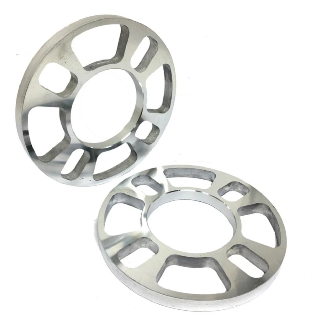2 Pieces 12MM 4Hole Car Vehicle Universal Aluminium Alloy Wheel Hub Spacers