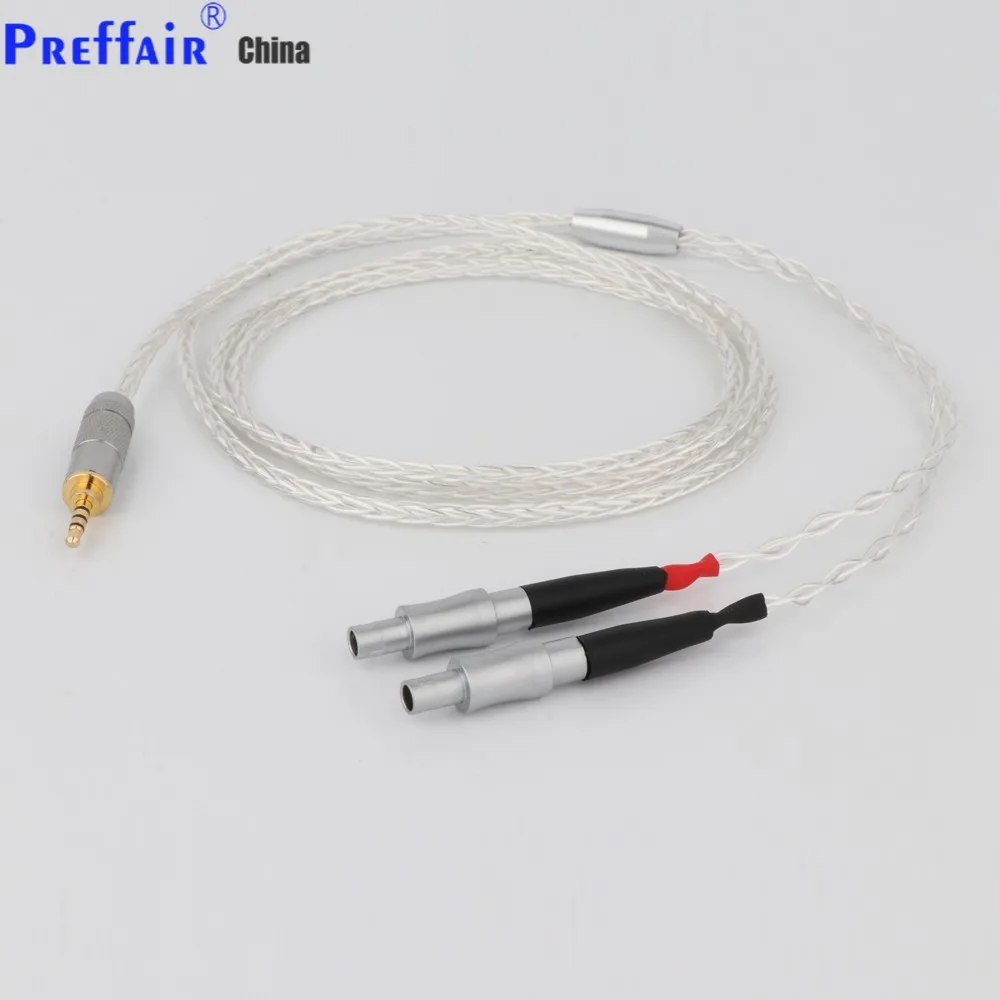 Cavo Per Cuffie Bilanciato Xlr Placcato Argento Occ A 8 Core Per Sennheiser Hd800 Hd800S Hd820S Hd820 Acustica Puzzle Dharma D1000