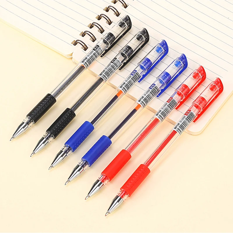 

KNOW Writing/Signature Gel Pen/Refills Black/Red/Blue 0.3/0.38/0.5/0.7/1.0mm Smooth Ink Gel/Neutral Pen Sketch Drawing Papelaria