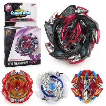 

Gyroscope Spinning Top Toupie Bayblade Burst Turbo Gyro Toys with Two-way Pull Ruler Transmitter Launcher B113 B66 B117 B120