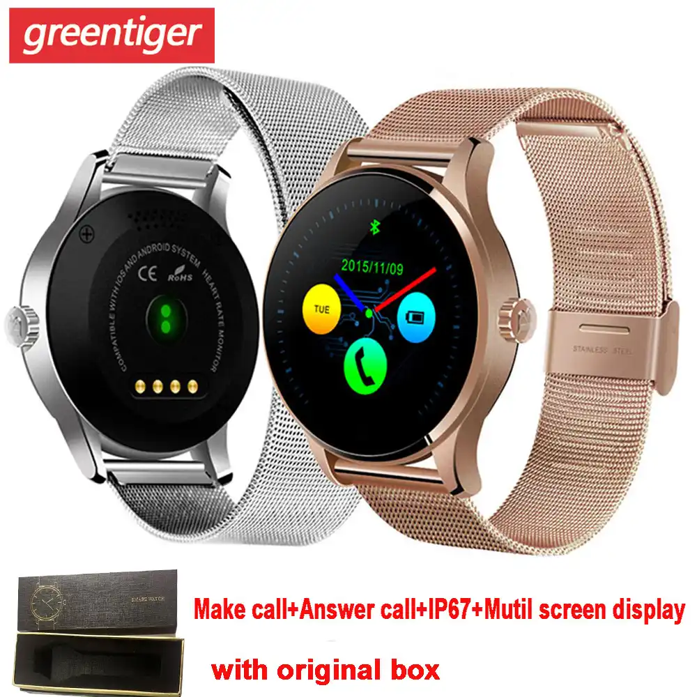 k88h bluetooth smart watch heart rate monitor smartwatch