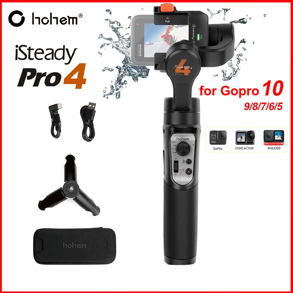 Hohem Isteady Pro 4 3axis Handheld Gimbal Stabilizer Ipx4 For Action
