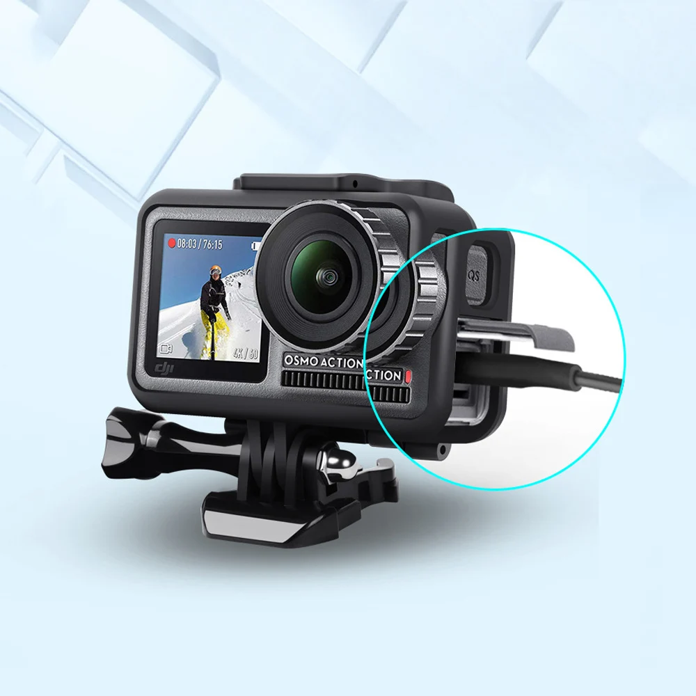 Защитная клетка для камеры s Рамка Кронштейн видеокамера крепление для DJI OSMO Экшн-камера крепление для камеры OSMO аксессуары для экшн-камеры