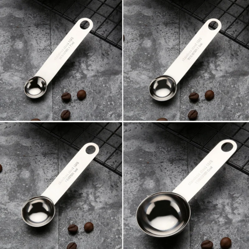 Кухонные мерные ложки из нержавеющей стали со шкалой для измерения сухих и жидких ингредиентов ложка кухонный гаджет Pro