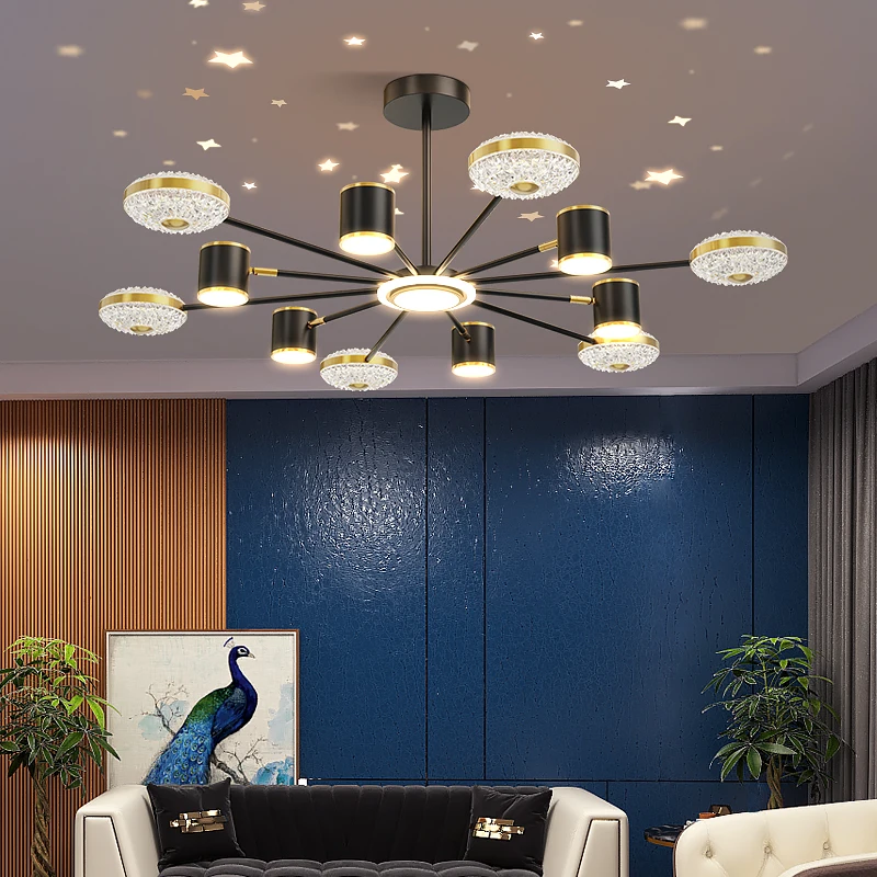 Nordic LED Chandelier For Dining Room Bedroom Kitchen Foyer Hotel Apartment Gallery Studyroom Coffee Hall Indoor Home New Lamp | Лампы и
