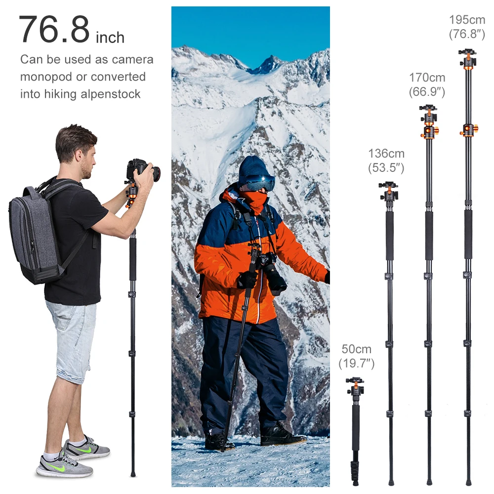 K & F Concept 72 S211 ī޶ ﰢ ˷̴  DSLR ﰢ,  ĳ  DSLR 360      