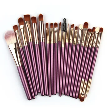 

20 Pcs Makeup Brushes Set Pro Eye Shadow Foundation Powder Eyeliner Eyelash Lip Brush Eyebrow Make Up Brush Beauty Tool Kit