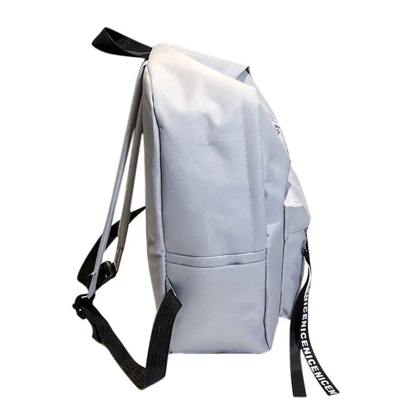 Модный женский школьный рюкзак высокого качества, женская школьная сумка через плечо, холщовый рюкзак для девочек-подростков, Mochila, 3 шт