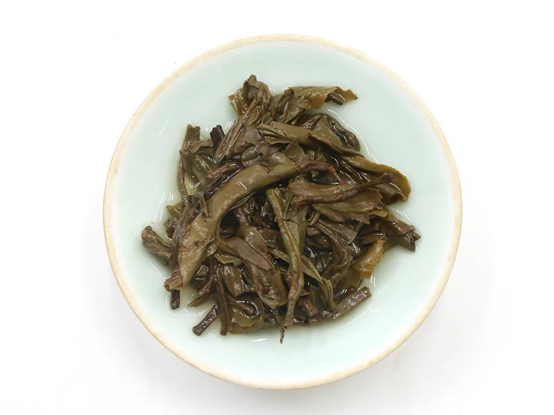 Коллекция Иву Арбор торт чай Shen Pu'er 357 г Синий принт Sheng Pu-erh чай