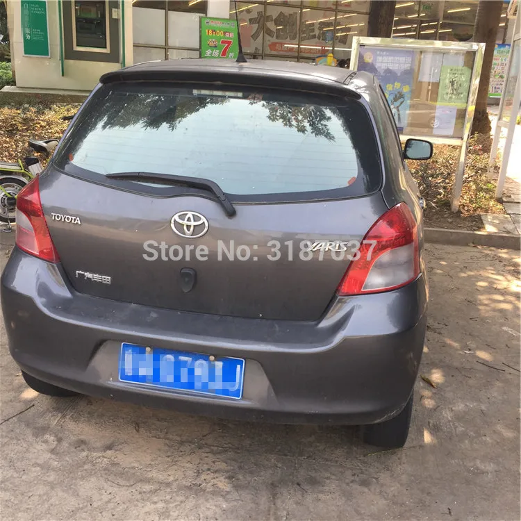 Чехол для багажника Toyota Yaris 2006-2011 из АБС-пластика Неокрашенный | Автомобили и