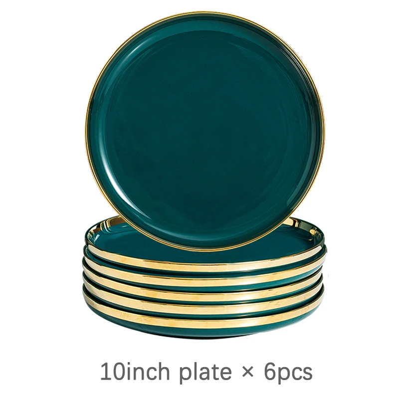 10inch plate 6pcs