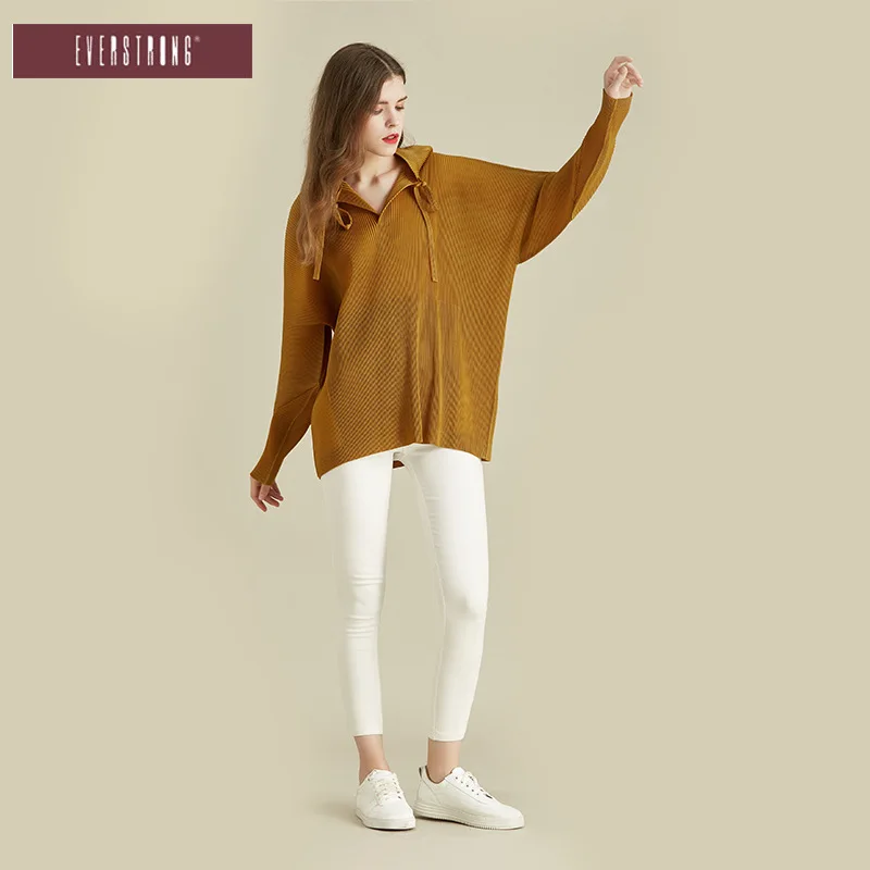 Spring and summer 2020 new 3D pleated thin T-shirt