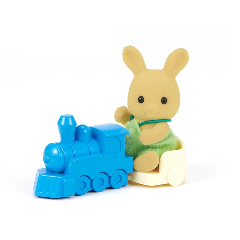Sylvanian Families кукольный домик животные пушистые игрушки Фигурки детский набор собака/кошка/кролик/овца/медведь подарок для девочки Новинка - Цвет: 15168