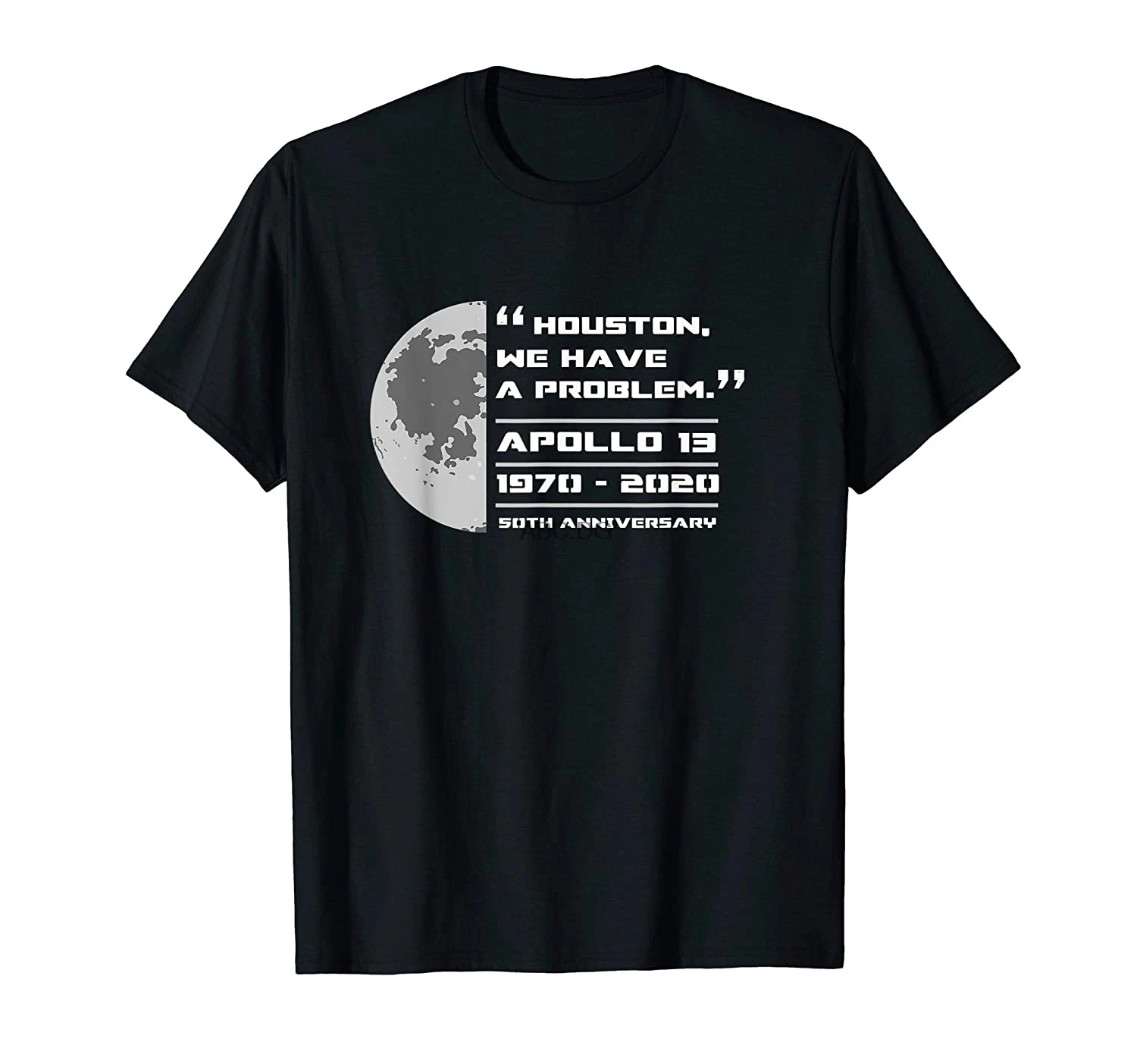 Винтажная Футболка Apollo 13 50-й юбилей Миссия Луны 1970 - 2029 | Мужская одежда