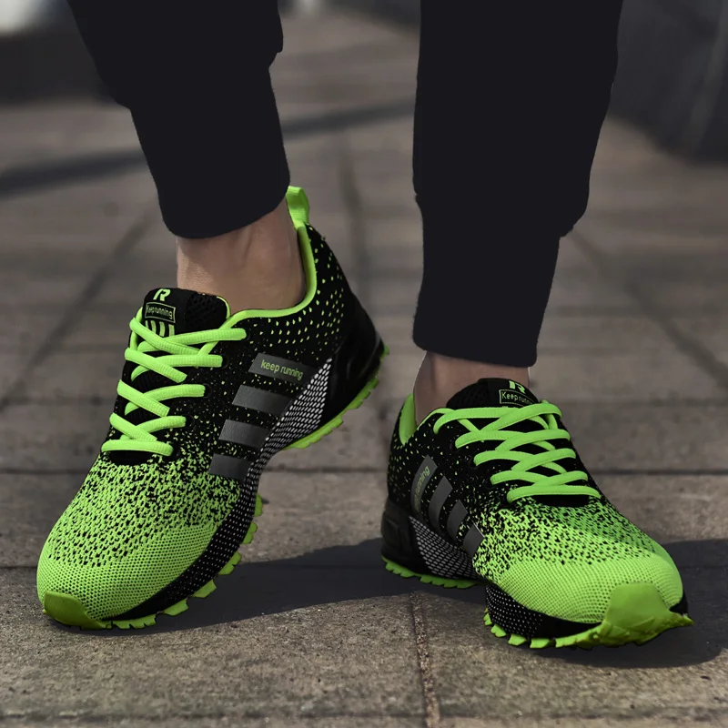 Мужские и женские кроссовки большого размера, спортивная обувь для бега, марафонская обувь для бега, унисекс дешевые кроссовки для мужчин