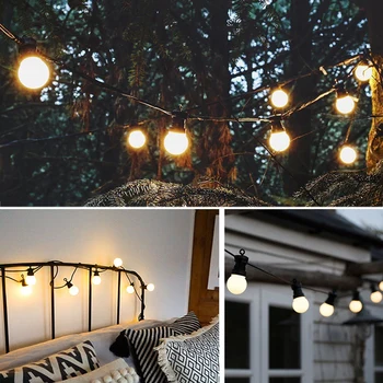 

10/20 Leds Fairy Garland LED Ball String Lights Waterproof For Christmas Tree Wedding Home Indoor Decoration Battery Powered