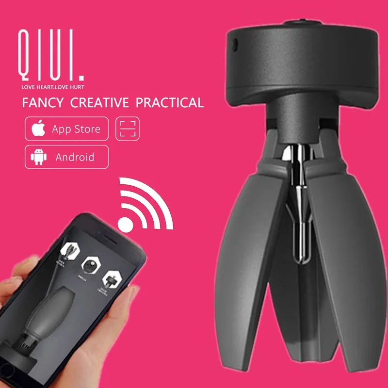 APP Remote Control Anal Plug With Tail Chain Pear Flower Anus Locking Chastity Belt Device Adult Games Sex Toys For Men Women 1