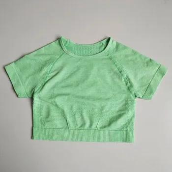 

Vital Short Sleeve Crop Top Women Gym Shirt Sports Tops Gym Women Sports Tank Tops Fitness