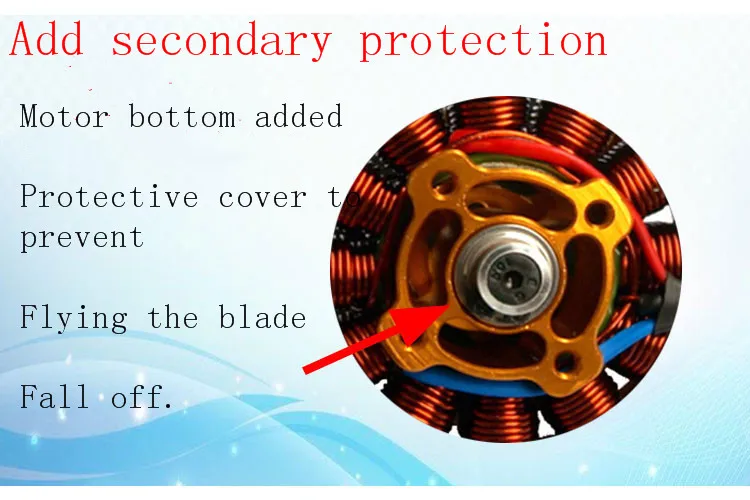 Бесщеточный двигатель 5010 340KV/280KV с 40A ESC 1555 пропеллером для сельского хозяйства Дрон 8 шт
