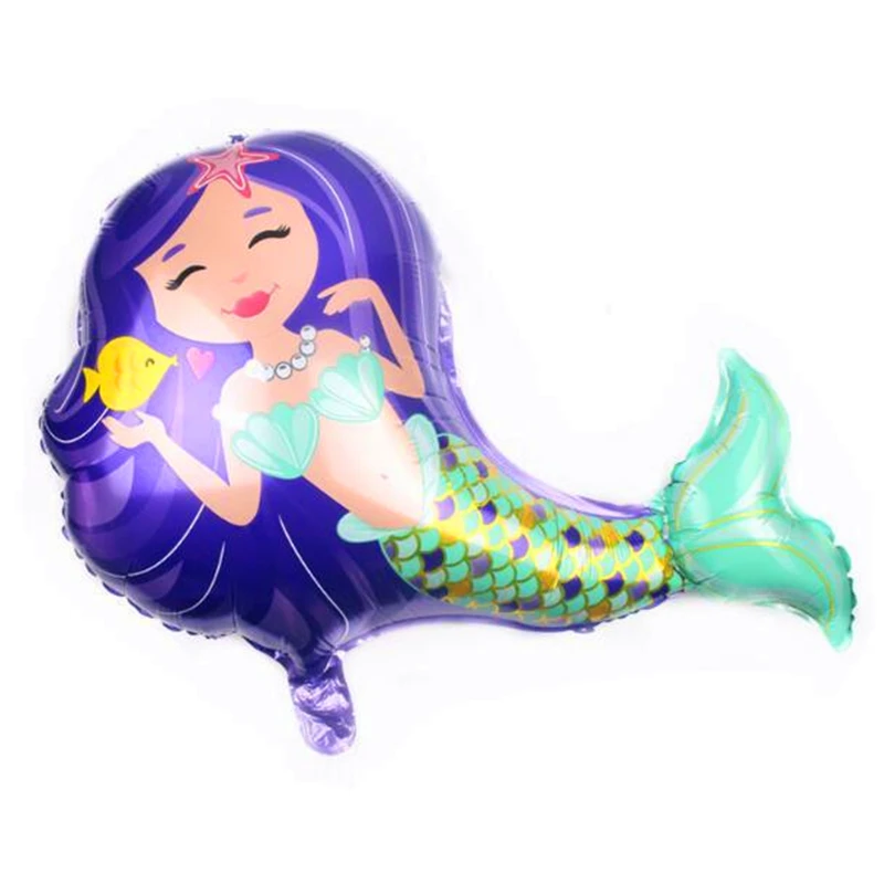 

1pc babyshower ocean party ative ballon Balloons birthday party ations adult and kids new year supplies animal aluminium