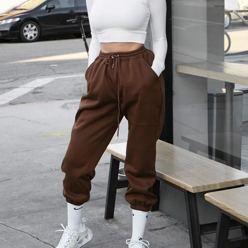 NCLAGEN Women Joggers Korean Style Pockets Solid Color Sweatpants Streetwear Hip Hop Woman Long Pant 2020 Hip Hop Jogging Capris NCLAGEN Women Joggers Korean Style Pockets Solid Color Sweatpants Streetwear Hip Hop Woman Long Pant 2020 Hip Hop Jogging Capris