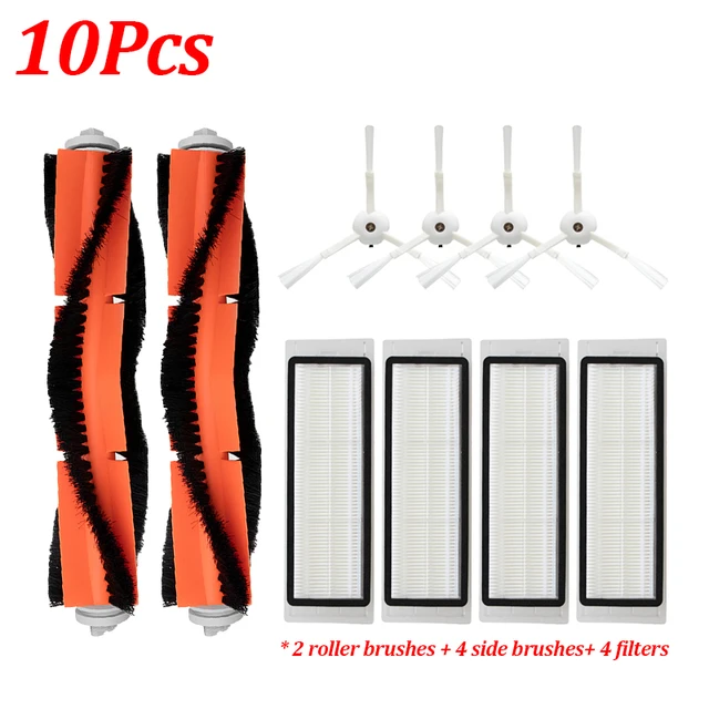 Hepa Filter Mop Rag Brush for Xiaomi for Roborock 1S S50 S55 S5 Max S6MaxV S6 Accessories Robot Vacuum Cleaner Parts Vacuum 2 XM026