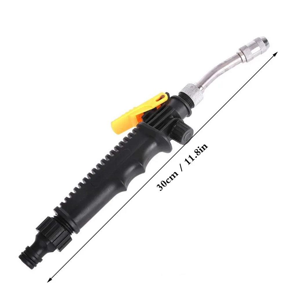 11.8in High Pressure Power Pasher Garden Pater Guns Variable Flow Controls Nozzle Water Gun Car Wash Watering Cleaning Tools