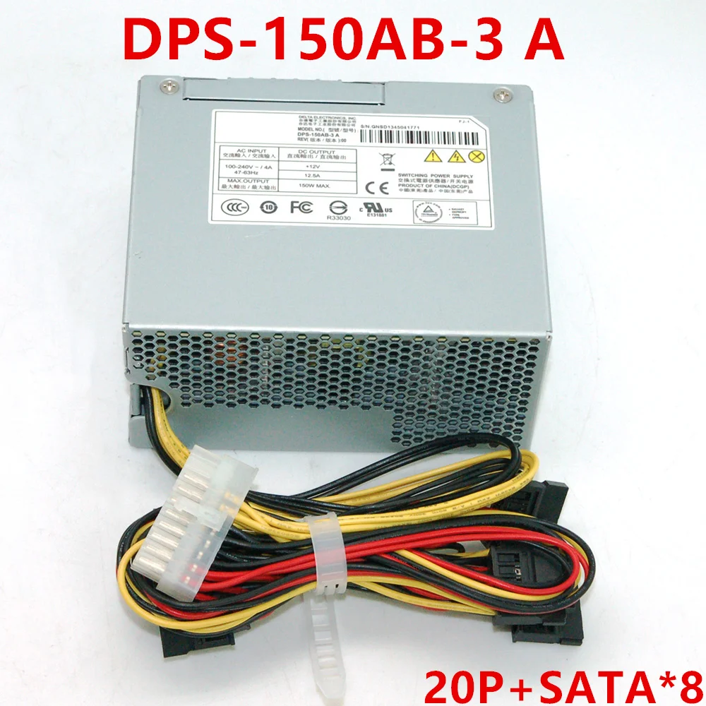 New Original PSU For Dahua DVR NVR 20Pin SATA*8 150W Switching Power