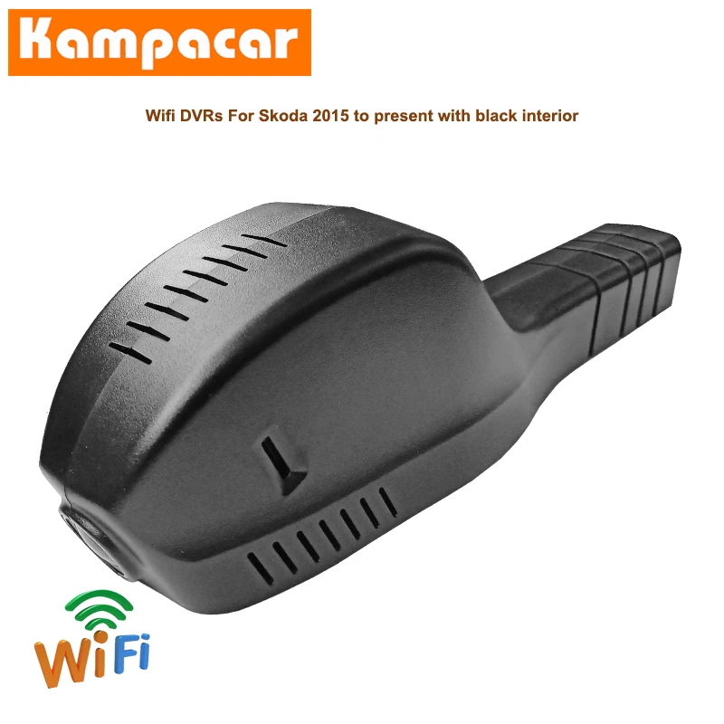 Kampacar Wifi Dash Cam Car Dvr Camera SKD02-C For Skoda Kodiak Octavia A7 FL A5 MK 3 Rapid Kodiaq Yeti Superb Fabia Auto Dashcam
