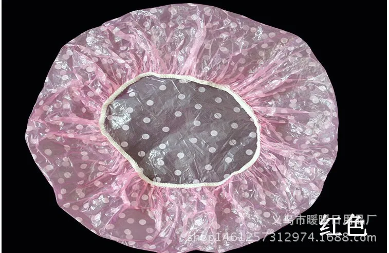 Supply 3 PCs Cute Shower Cap Disposable Shower Cap Wholesale Set Personal Sanitary Ware Cleaning Supplies Travel Portable