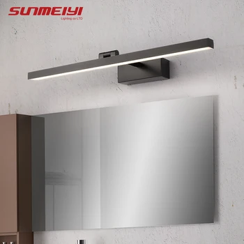 

Modern Led Wall Lamps Mirror Light Waterproof Wall Light Bathroom Lighting Long Acrylic Lamp For Bedroom Kitchen Living room 12W