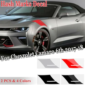 

Fender Hashmark Decal Strip Stickers For Chevrolet Camaro 6th Gen 2017 2018 Brand New And High Quality