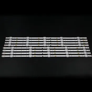 

New 8 PCS LED backlight strip for UN49j5200 UN49J5290 UN49J5290AG HG49NJ477 UN50J5200 49 FHD-R L-180319-JEDI BN96-46573A 46572A