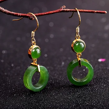 

manufacturer direct selling fashionable Chinese style clothing joker S925 silver palace women's hotan jade pendant