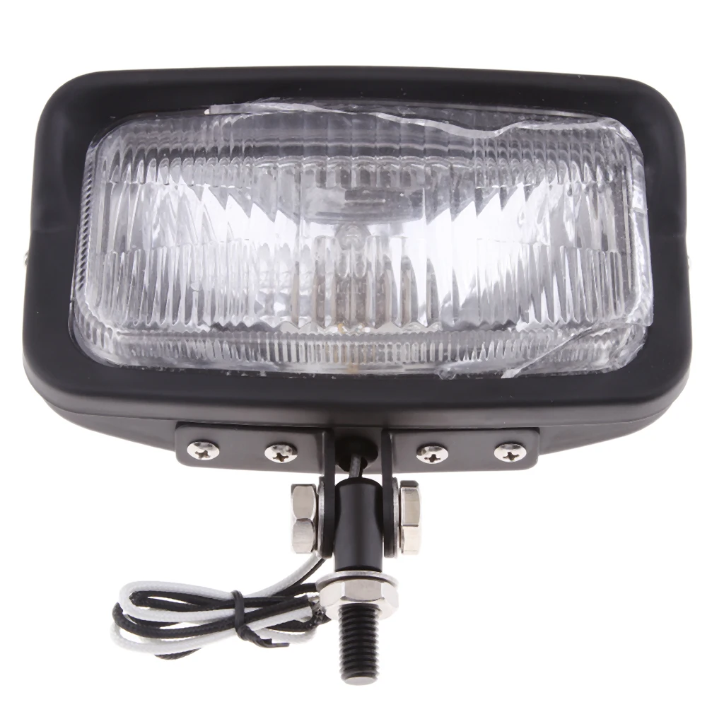 1 Piece 12V 55W Universal Motorcycle Chrome Headlight Assembly 6.5