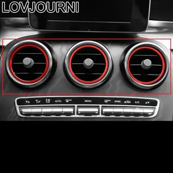 

Car Control System Outlet Door Air Conditioner Interior Modified Automobile Accessory Mouldings 18 19 FOR Mercedes Benz C Class