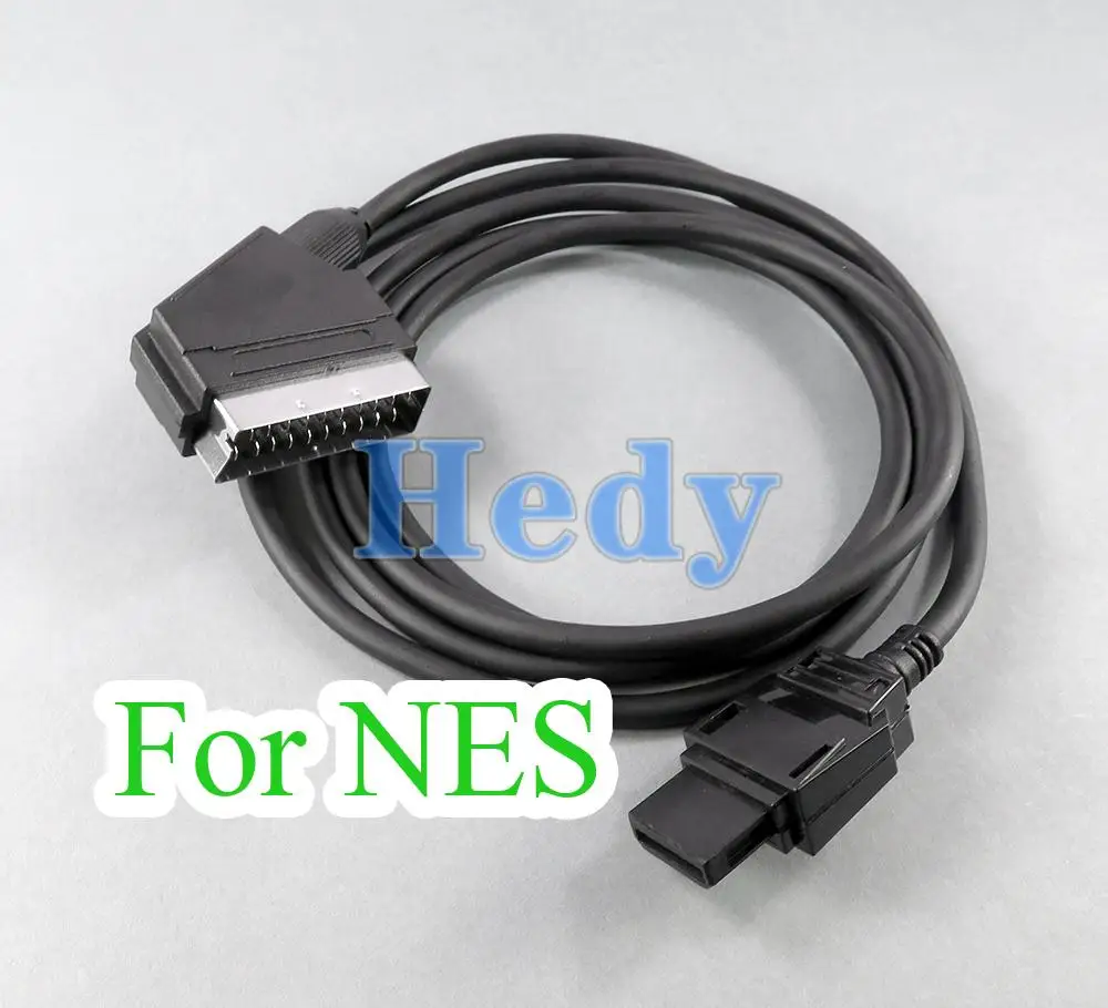 1PCS 1.8m RGB Scart Audio Video AV Cable Connect Cord Cables for